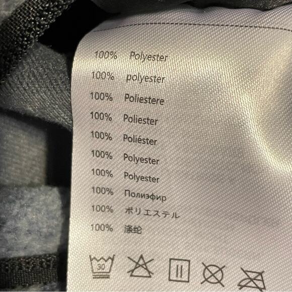 Little Donkey Andy Reversible Black Grey Fleece Vest XS‎ NWT - Picture 11 of 13